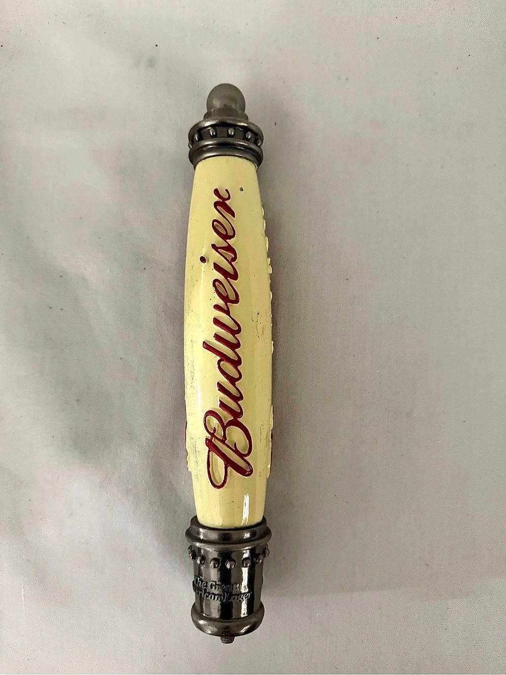 Budweiser Vintage Budweiser The Great American Lager Tap Handle Vintage The